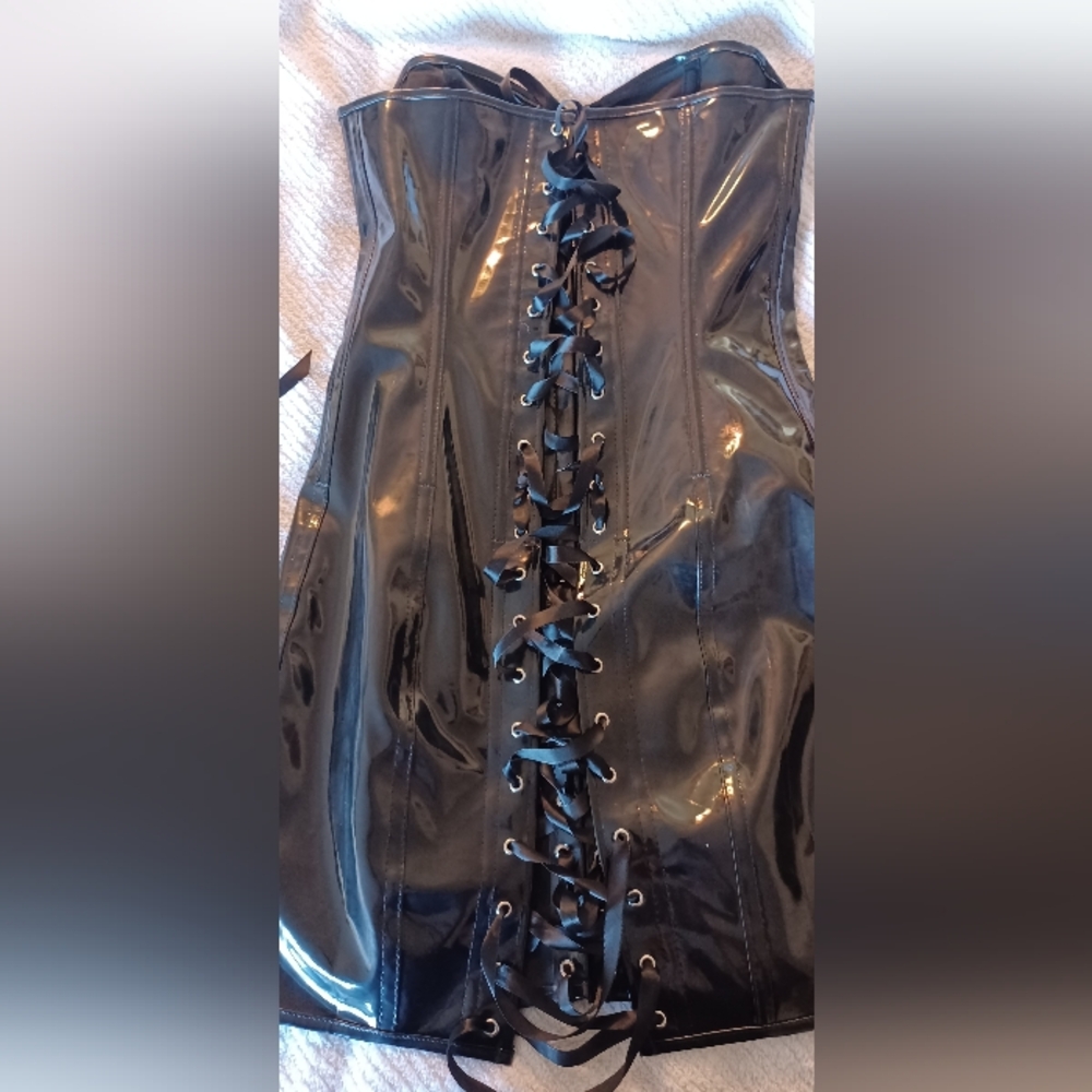 Chic Black Corset Top